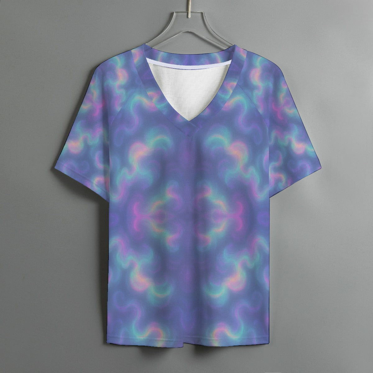 Women's V-neck T-shirt With Short Sleeve