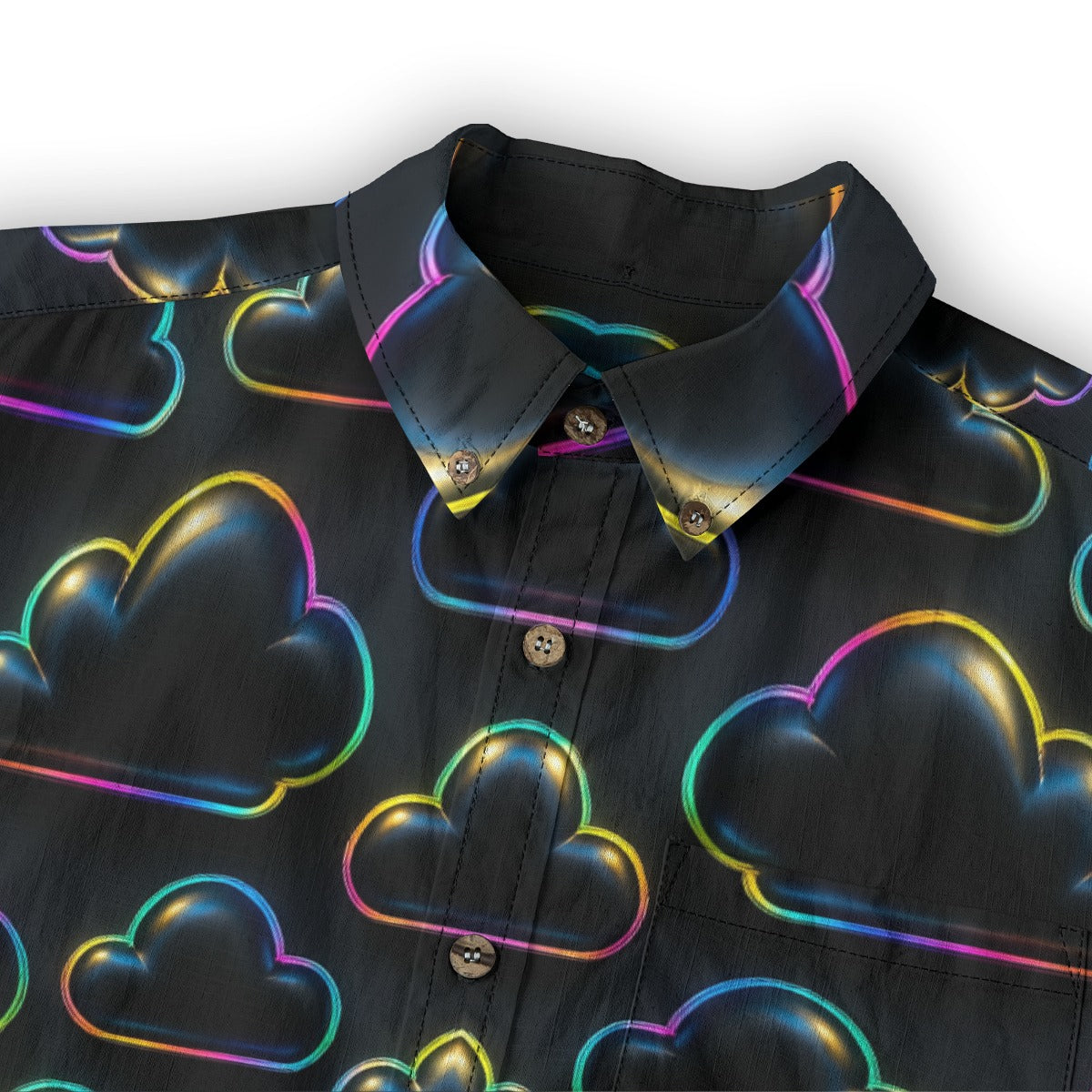 Men's Casual Lapel Long Sleeve Shirt|125GSM Cotton
