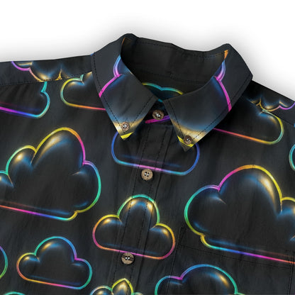 Men's Casual Lapel Long Sleeve Shirt|125GSM Cotton