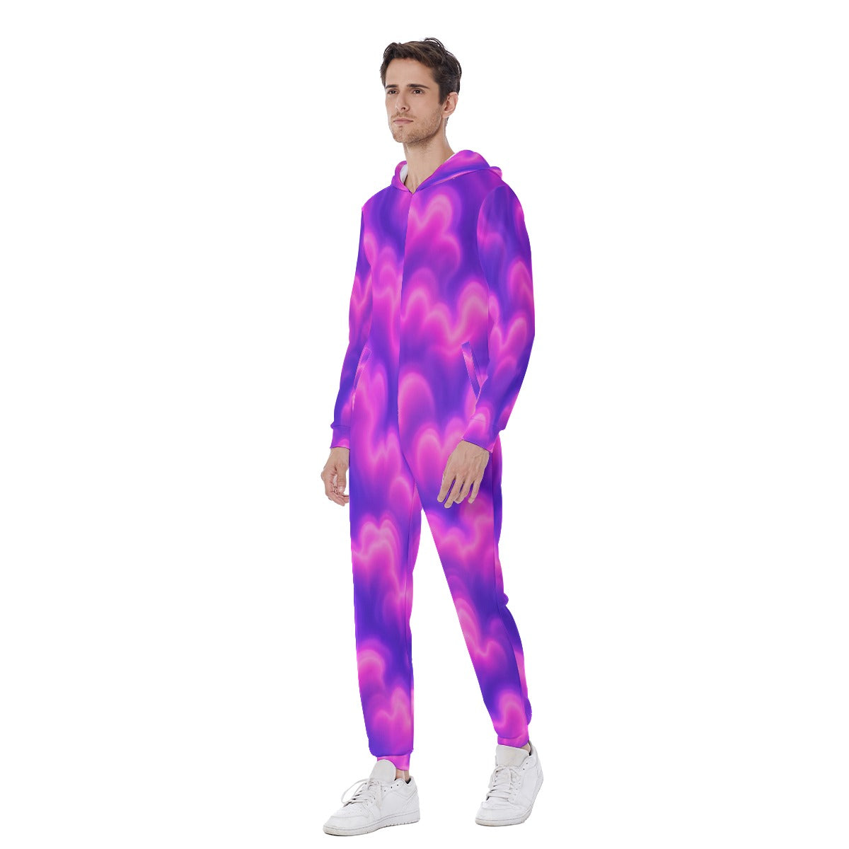 Men's Hooded Jumpsuit
