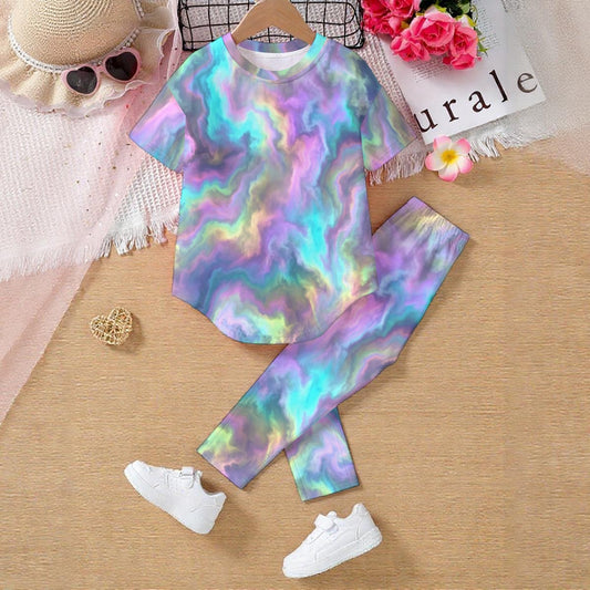 Kids' Casual Top and Pants Set