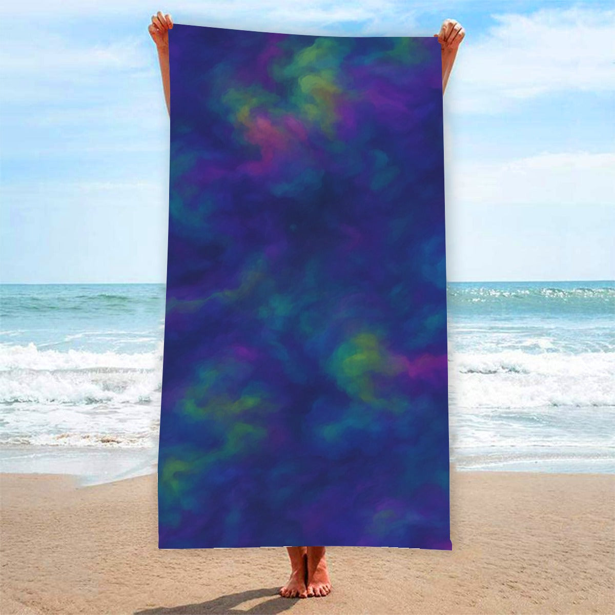 Unisex Adult Beach towel Vertical Style For the USA|320GSM