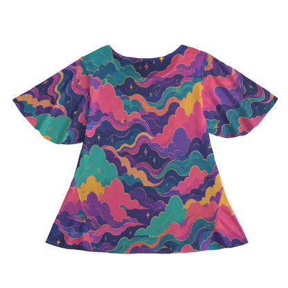 Women's Round Neck T-shirt With Short Sleeve