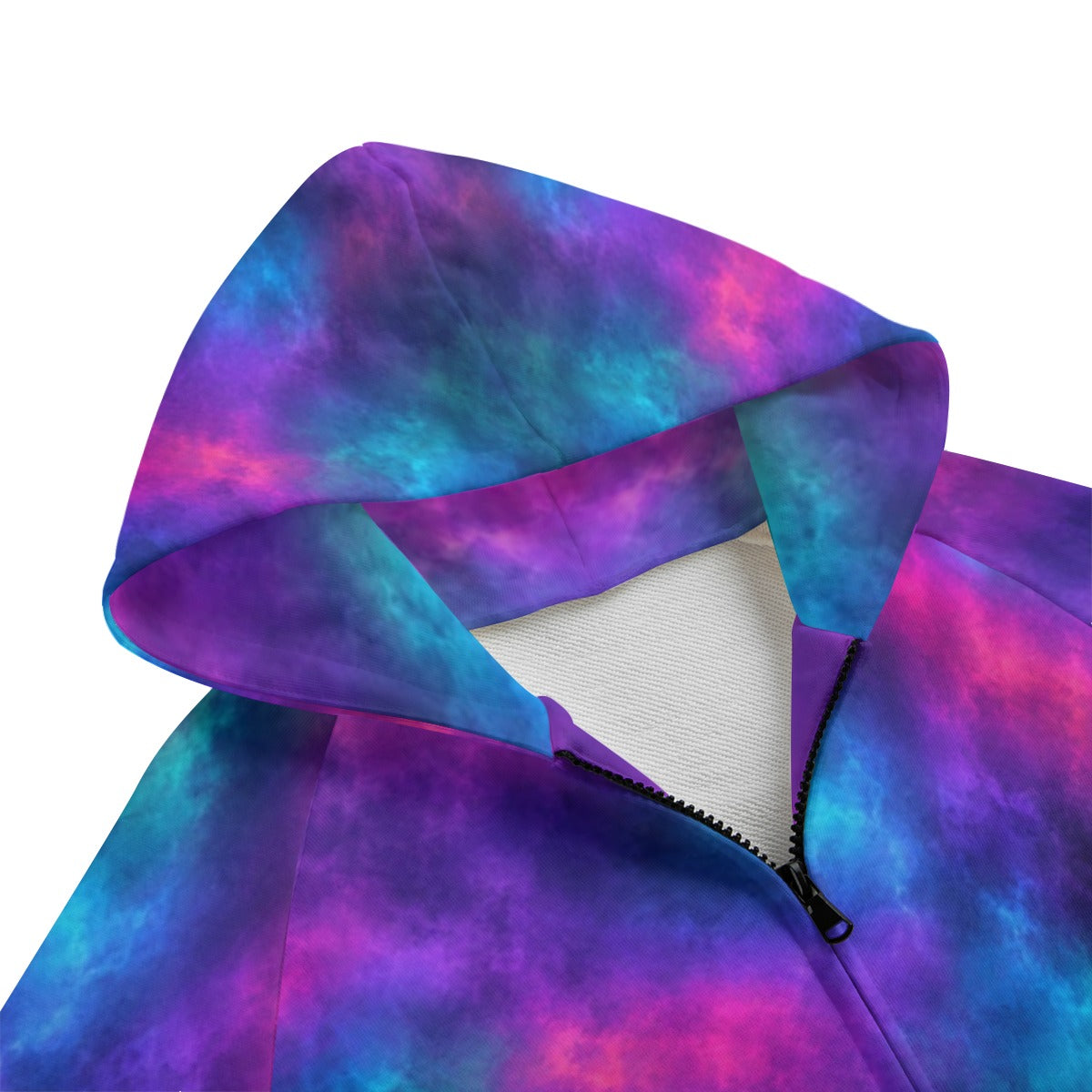 Children’s Zip-Up Raglan-Sleeve Hoodie | 310 GSM Cotton - view 3