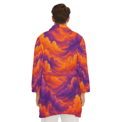 Men's Borg Fleece Robe by O’Nimbus – view 4