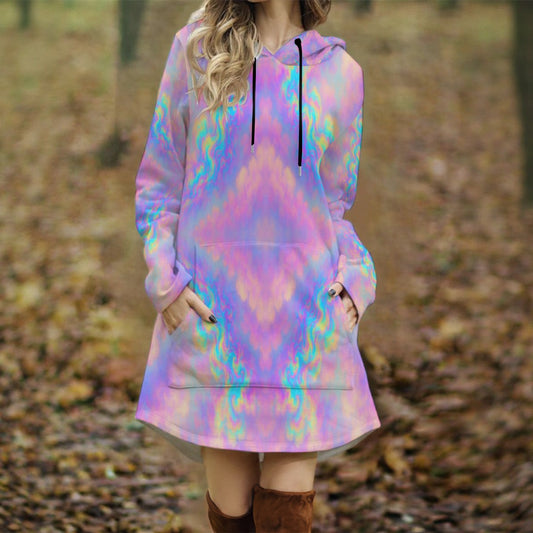 Women's Longline Hoodie Dress