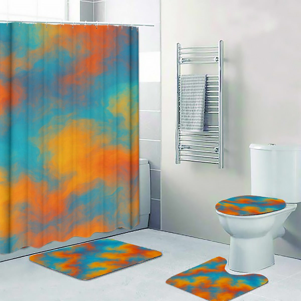 Unisex Four-piece Bathroom