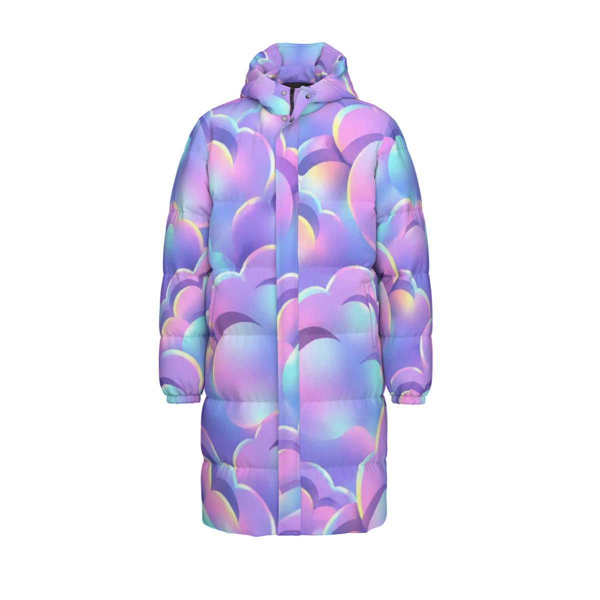 Unisex Long Down Jacket