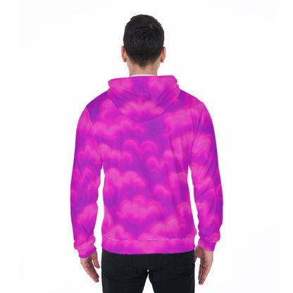 Unisex Zip Up Hoodie With Pocket