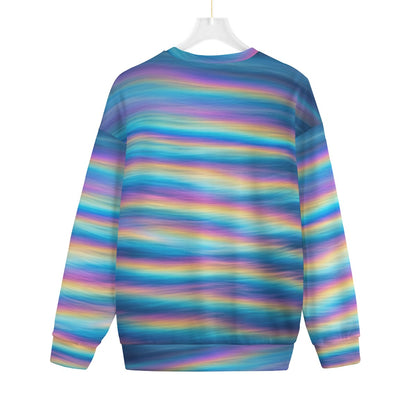 Unisex Drop-shoulder Knitted Fleece Sweater - view 2