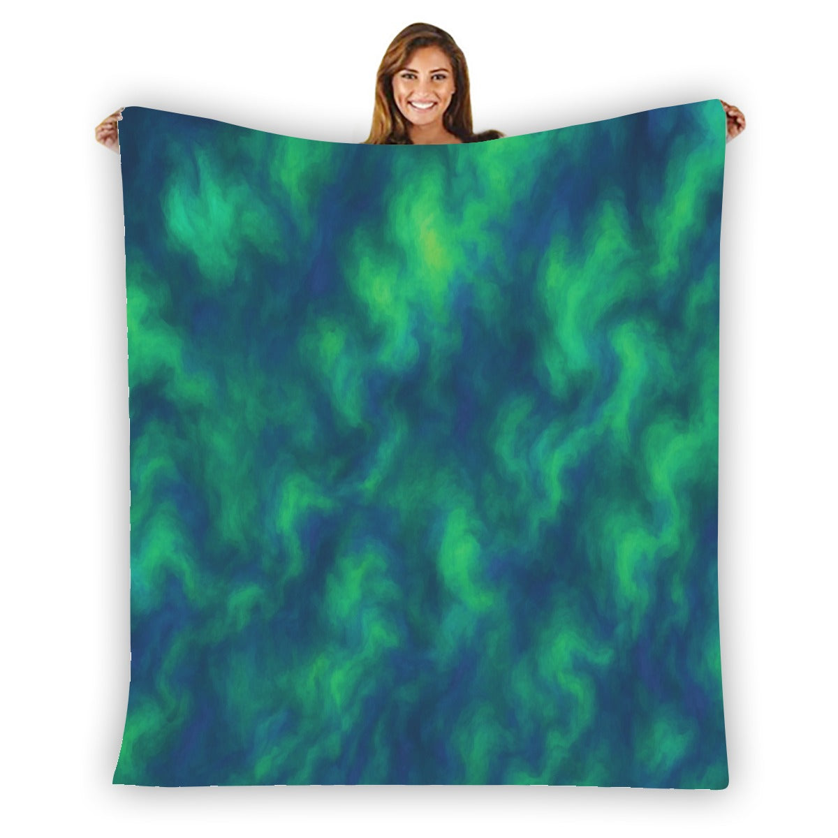 Unisex Single-Side Printing Flannel Blanket