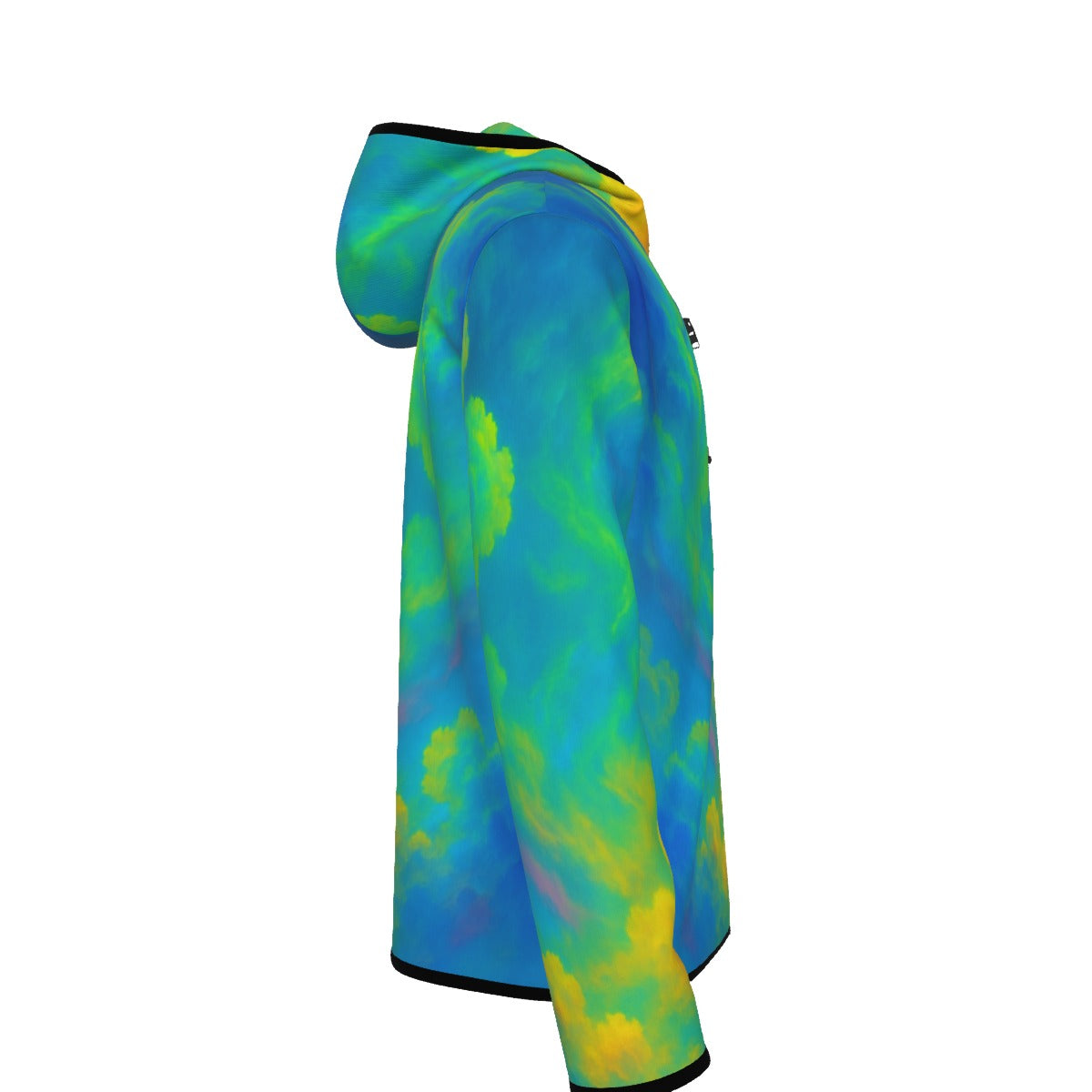Men's Stylish Hoodie with Thumb Hole Design - view 3