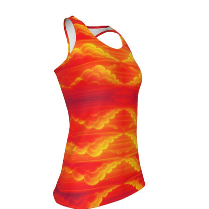 Women's Racer Vest | 190GSM Cotton