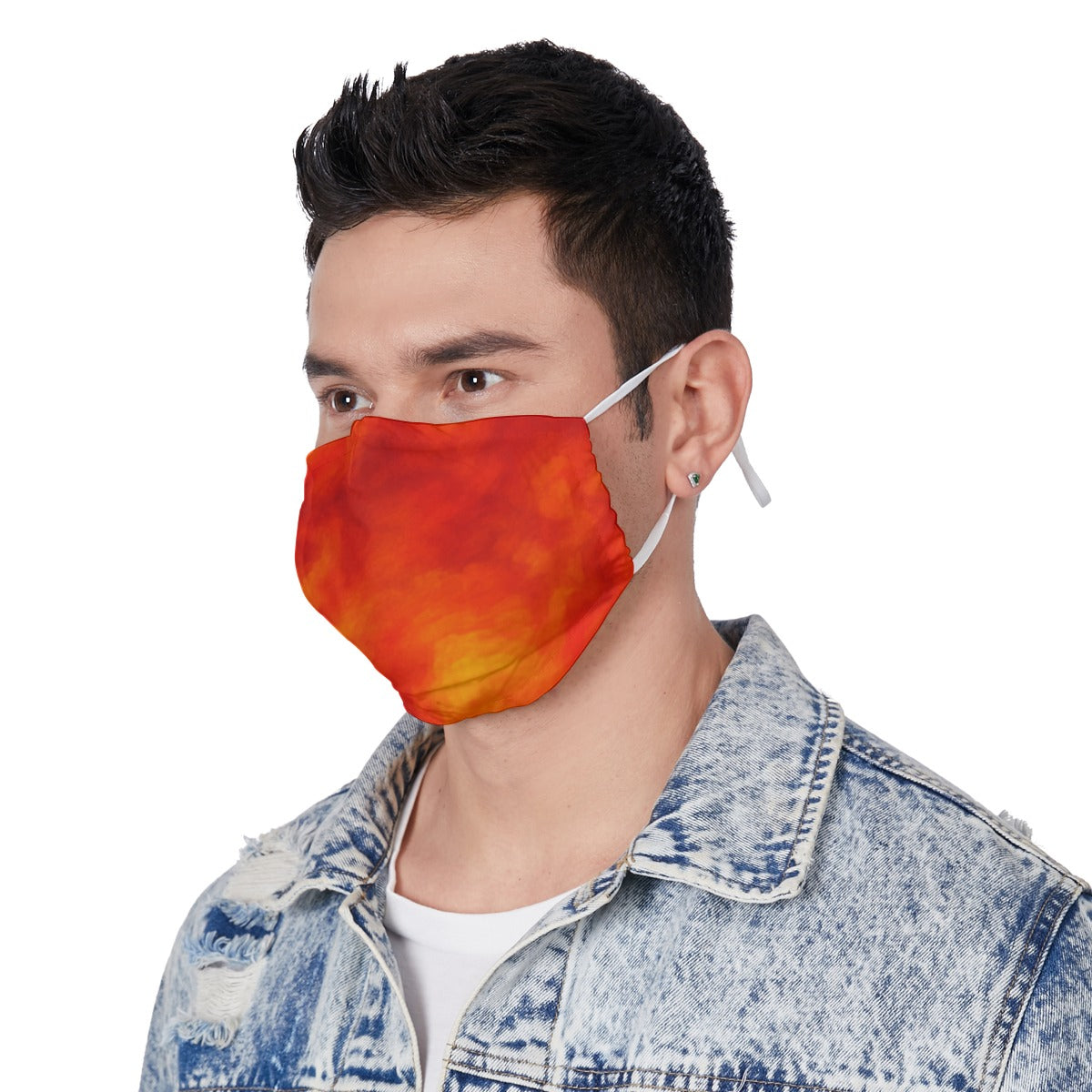 Unisex Face Mask with Adjustable Ear Loops