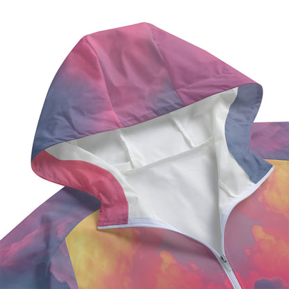 Unisex Windbreaker Long Jacket