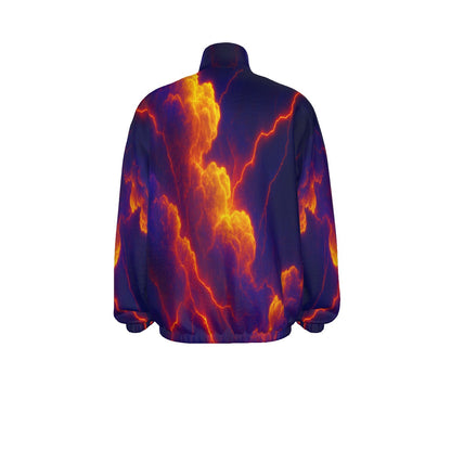 Unisex Turtleneck Zippered Sweatshirt