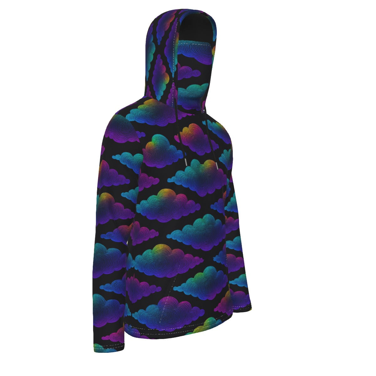Men's Pullover Hoodie With Mask - view 4