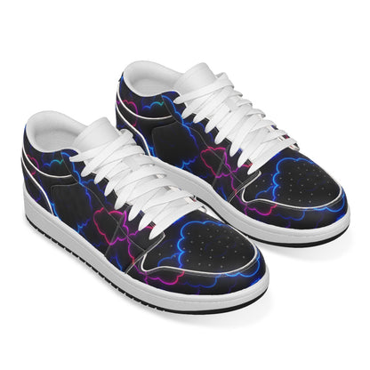 Men's Low State Leather Stitching Shoes