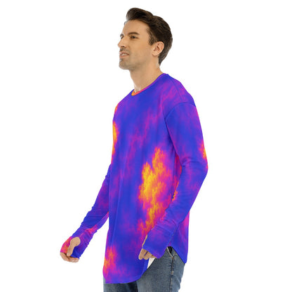Men's Fingerless Long Sleeve T-shirt
