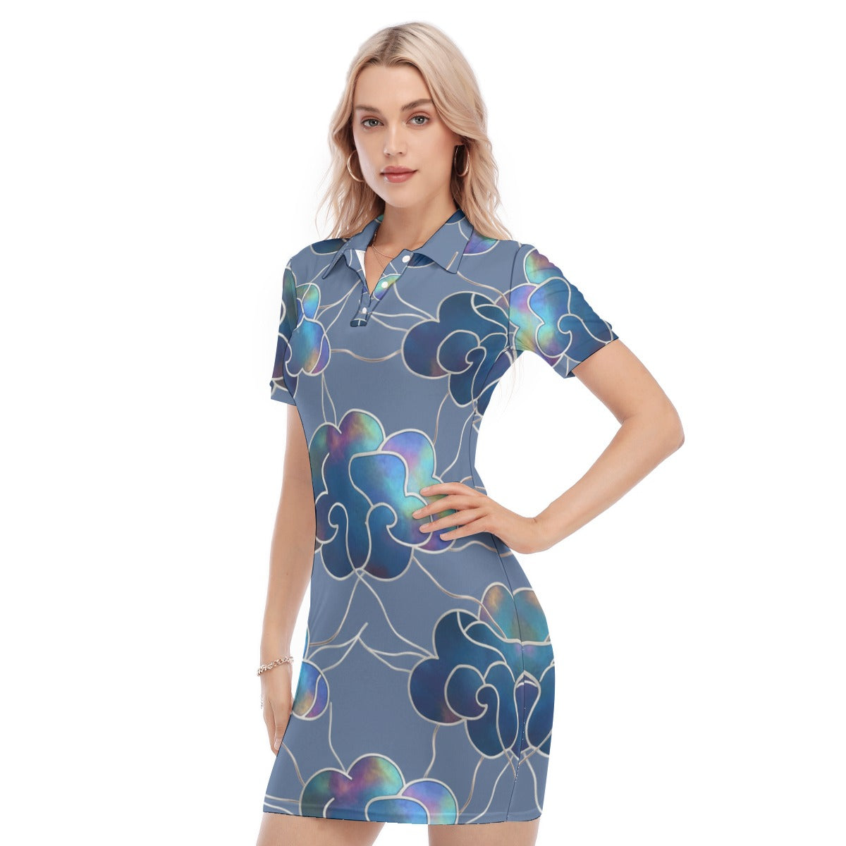 Women's Polo Collar Dress
