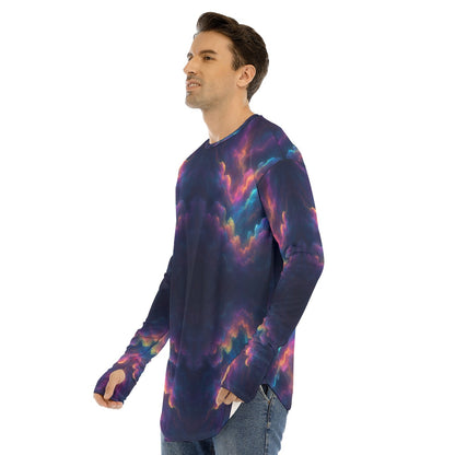 Men's Fingerless Long Sleeve T-shirt