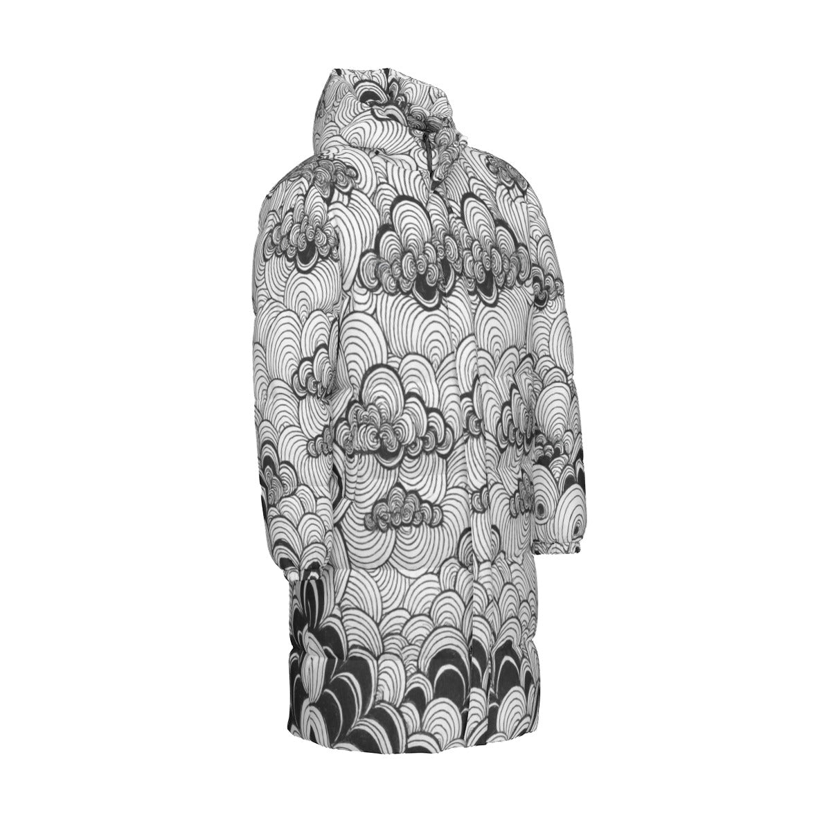 Unisex Long Down Jacket