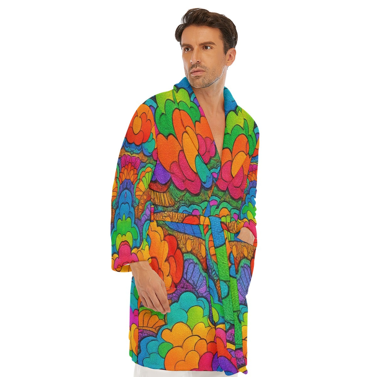 Men's Borg Fleece Robe