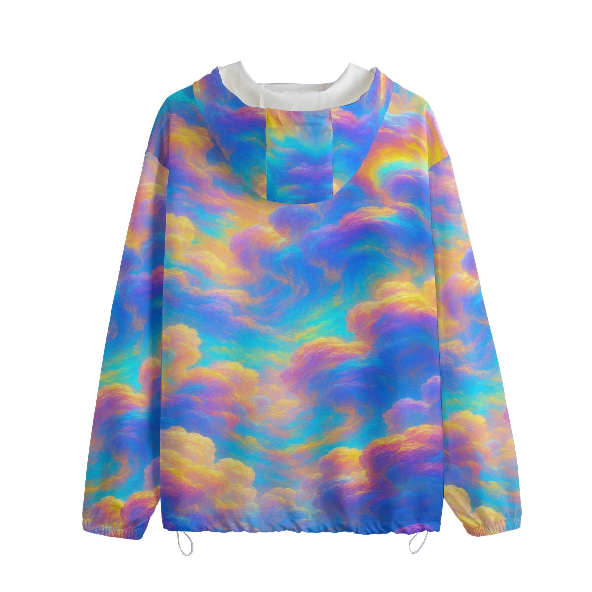 Unisex Pullover Jacket With Zipper Closure