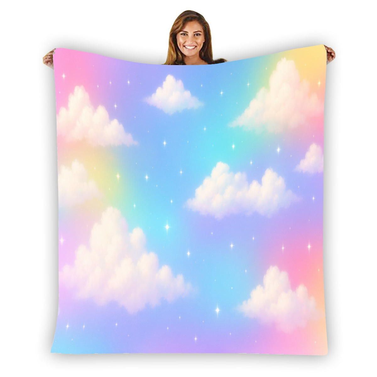 Unisex Single-Side Printing Flannel Blanket