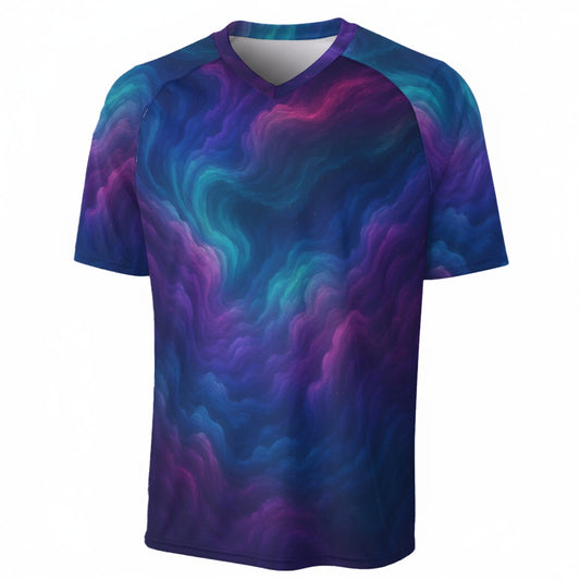 Unisex Men’s V-Neck Short Sleeve T-Shirt
