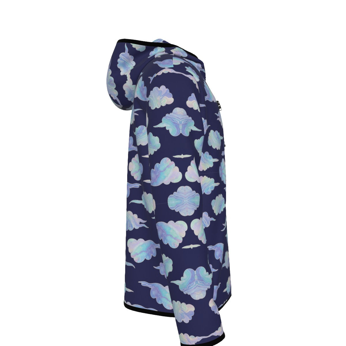 Men's Stylish Hoodie with Thumb Hole Design - view 3