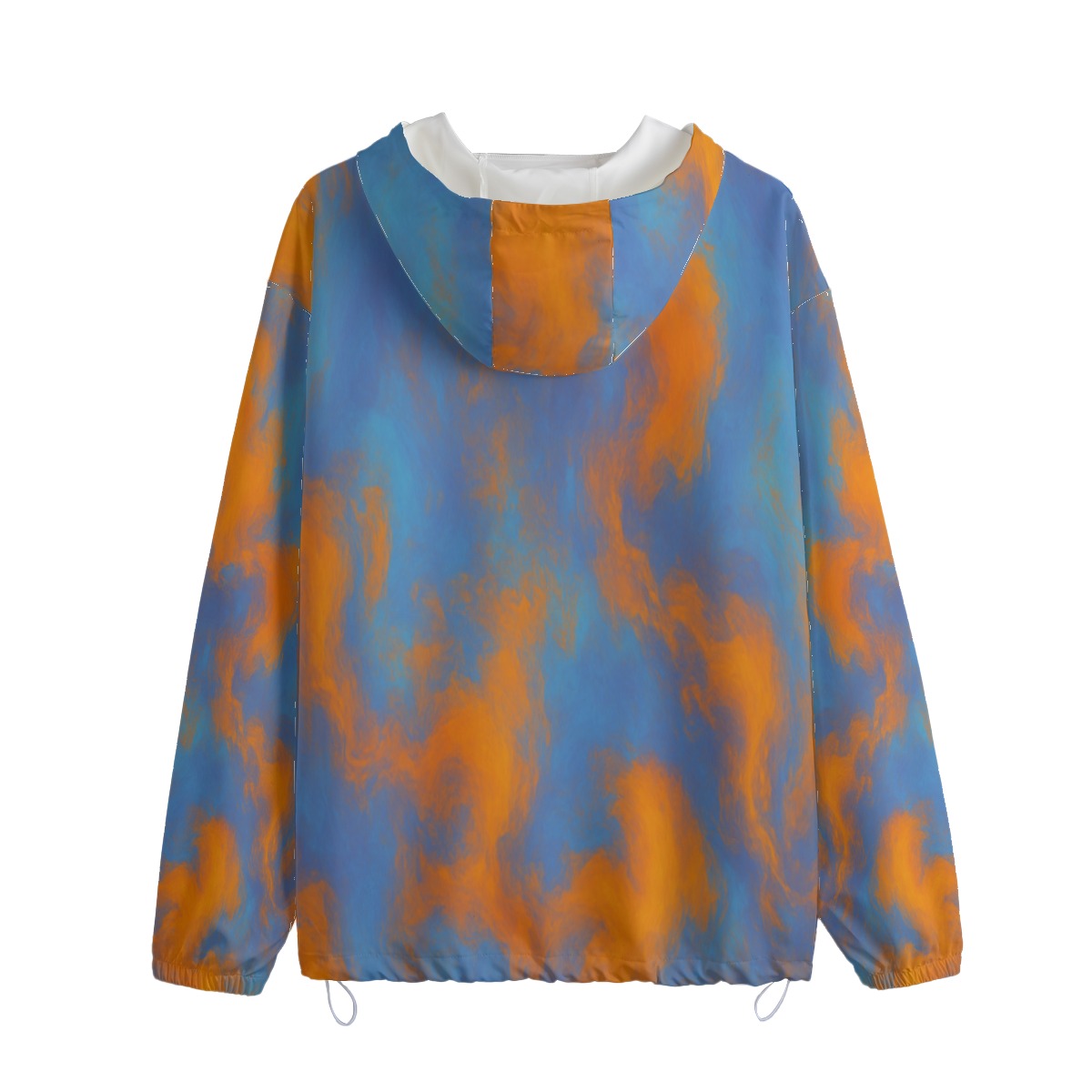 Unisex Pullover Jacket With Zipper Closure