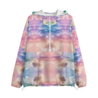 Unisex Pullover Jacket With Zipper Closure