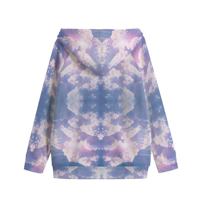 Unisex Kid's Zip Up Raglan Sleeve Hoodie | 310GSM Cotton