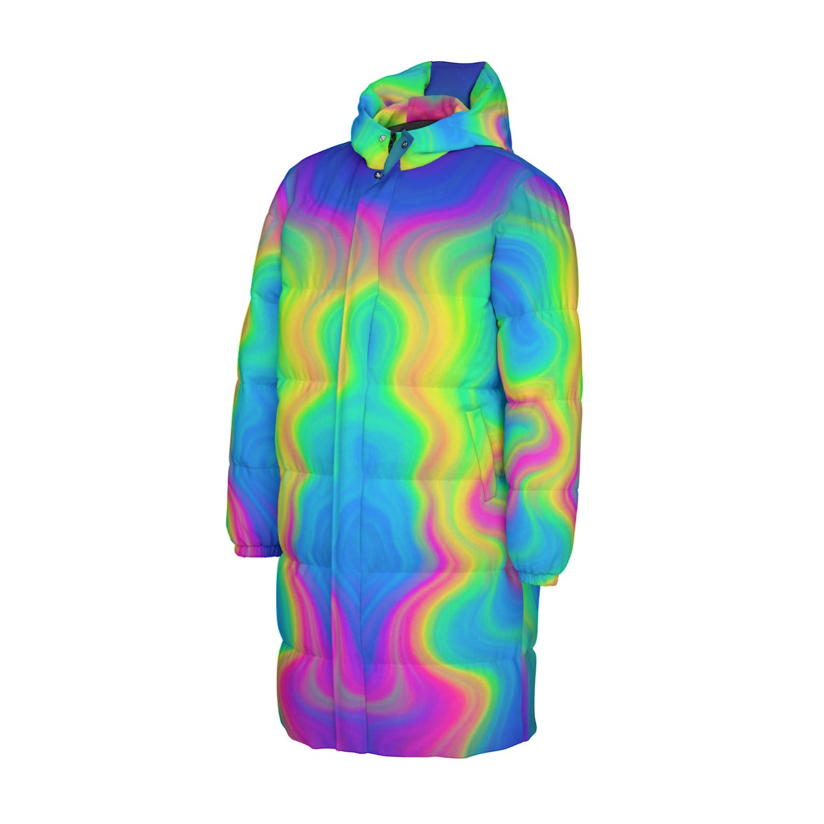 Unisex Long Down Jacket