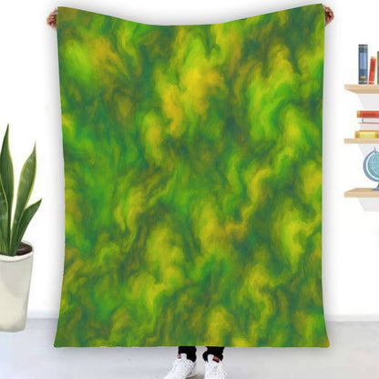 Unisex Single-Side Printing Flannel Blanket