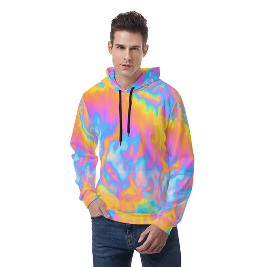 Men's Thicken Pullover Hoodie With Inner Hood