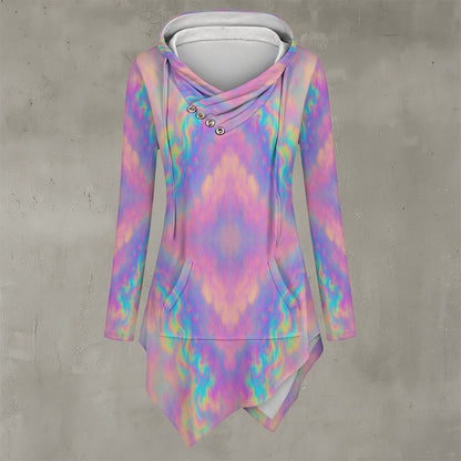 Women's Asymmetric Hem Hoodie