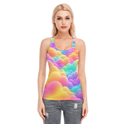 Women's Racer Vest | 190GSM Cotton