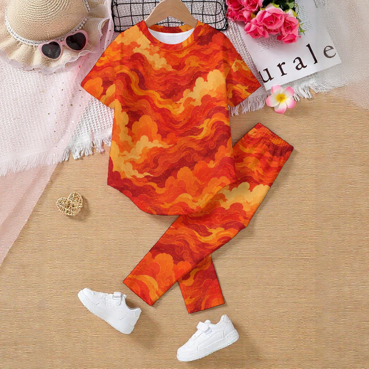 Kids' Casual Top and Pants Set