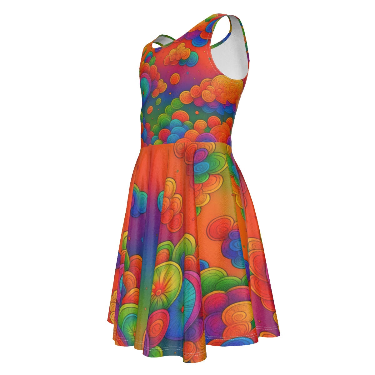 Unisex Kid's Sleeveless Vest Dress