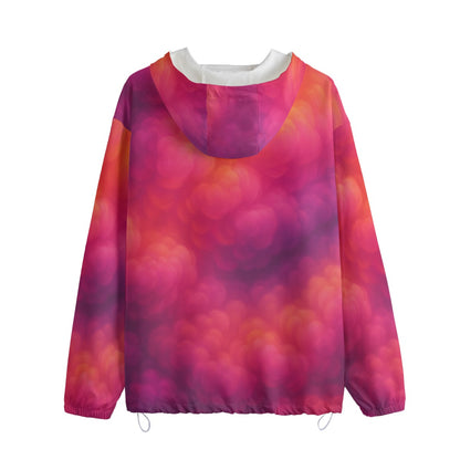 Unisex Pullover Jacket With Zipper Closure