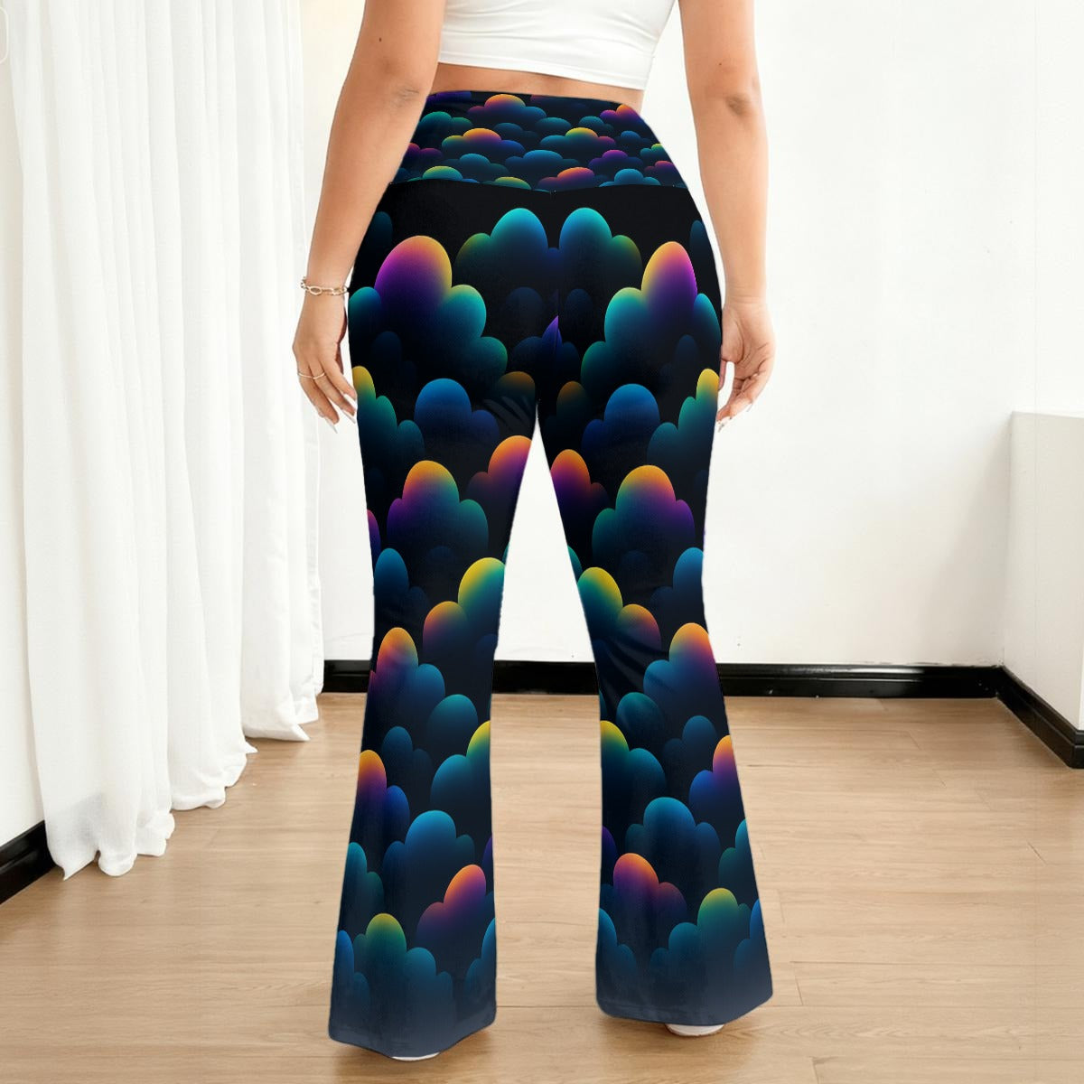 All-over print Women's Flare Yoga Pants