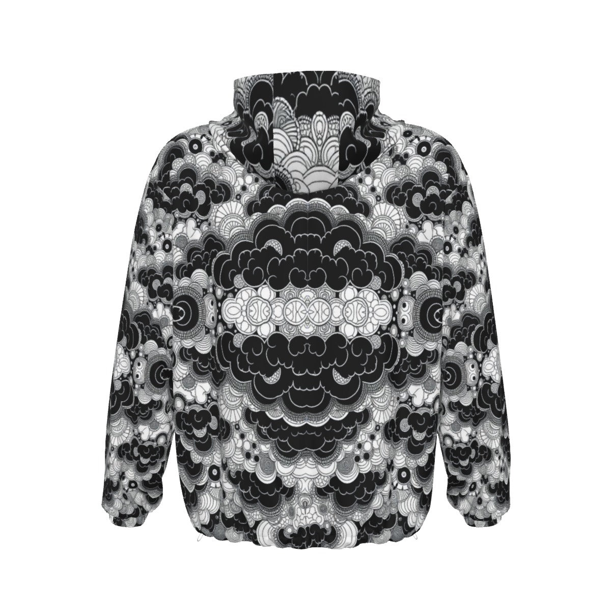 Unisex Pullover Jacket With Zipper Closure