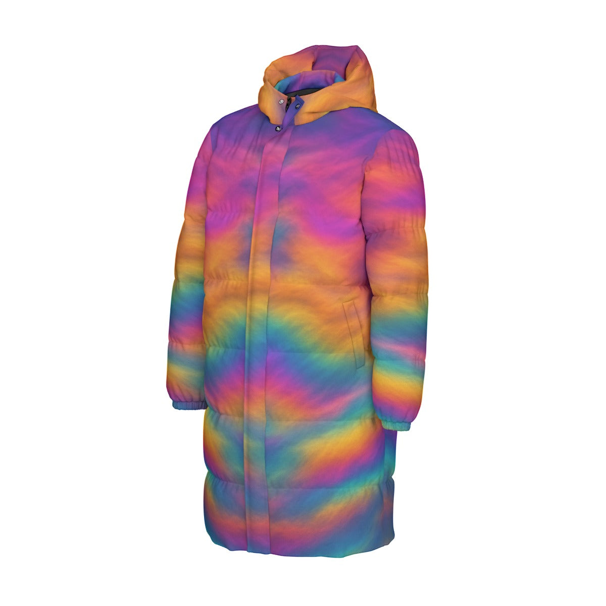 Unisex Long Down Jacket