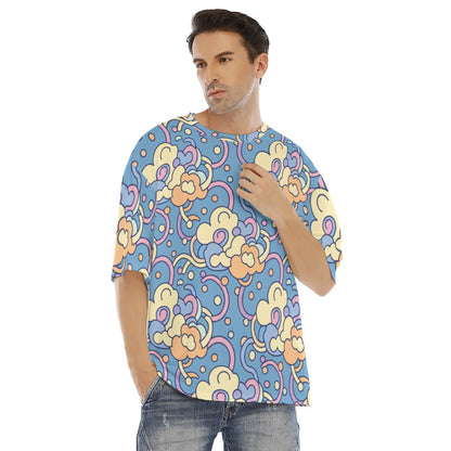 Men's Drop Shoulder T-shirt With Short Sleeve