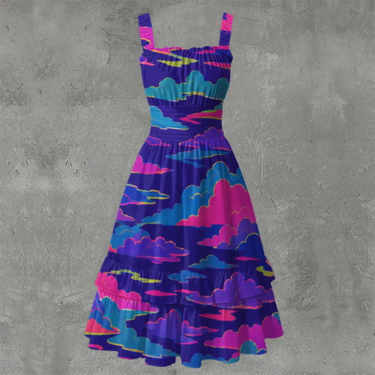 Women‘s Ruffle Hem Dress