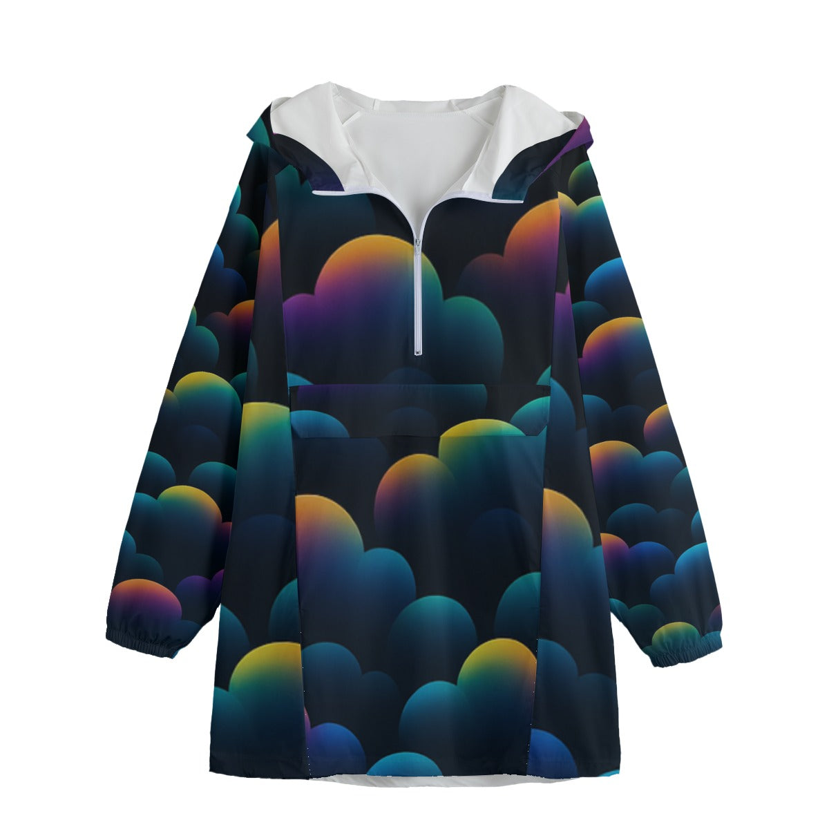 Unisex Windbreaker Long Jacket