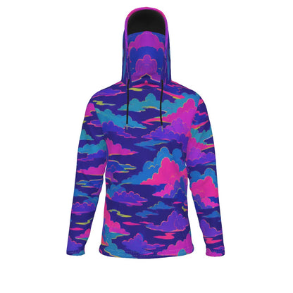 Men's Pullover Hoodie With Mask - view 1