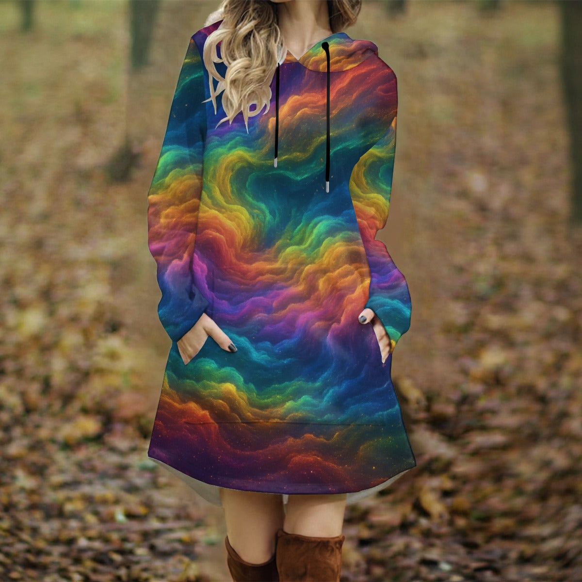 Women's Longline Hoodie Dress
